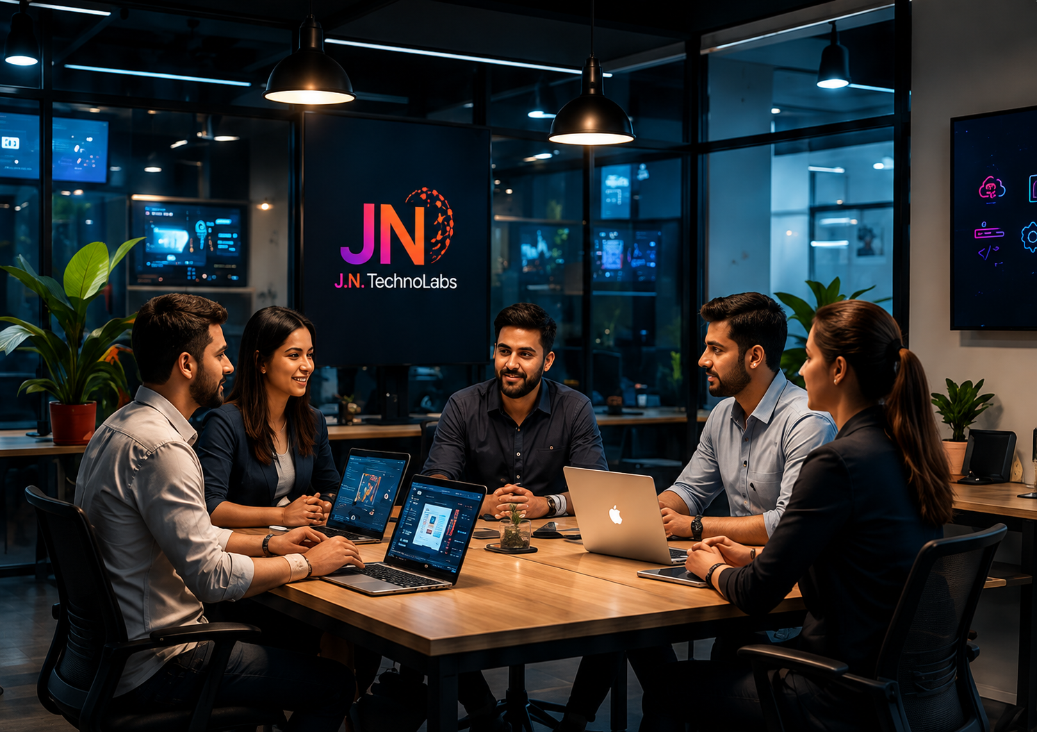 Building Digital Solutions - J.N. TechnoLabs Team